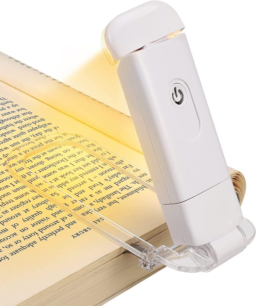 Dewenwils Amber Book Reading Light