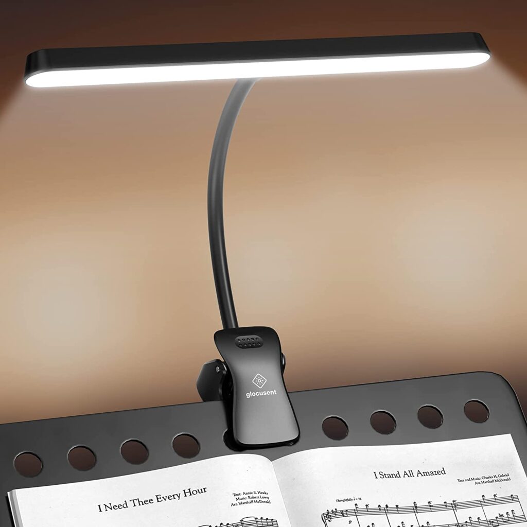 glocusent music stand light