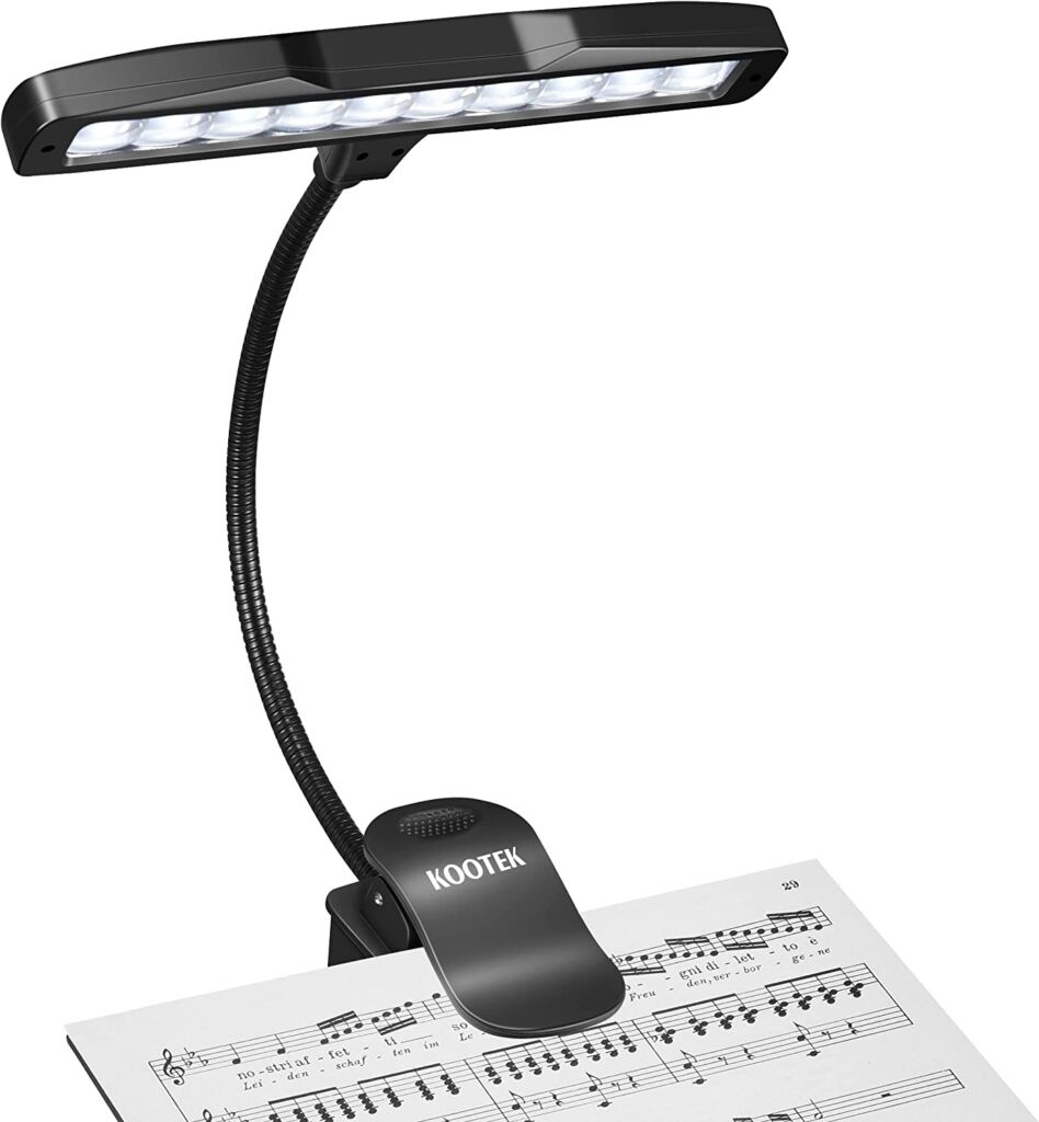 Kootek music stand light